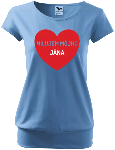 Dámske tričko Milujem môjho