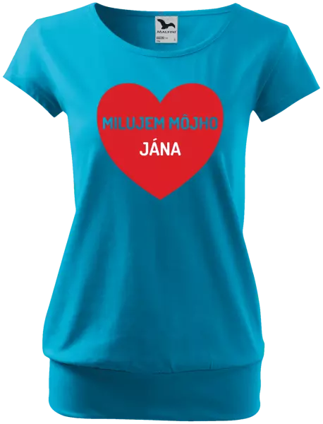 Dámske tričko Milujem môjho