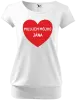 Dámske tričko Milujem môjho