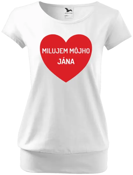 Dámske tričko Milujem môjho