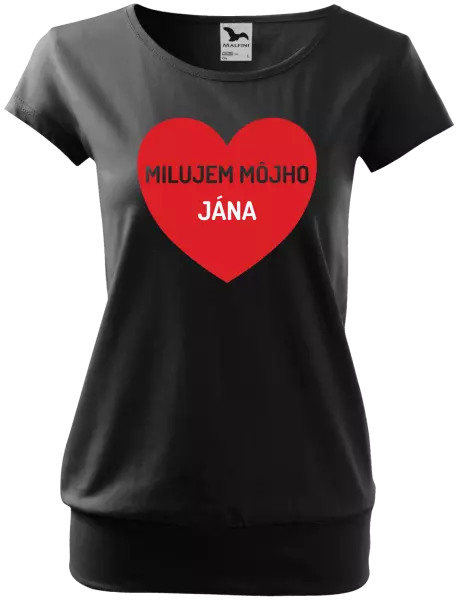 Dámske tričko Milujem môjho