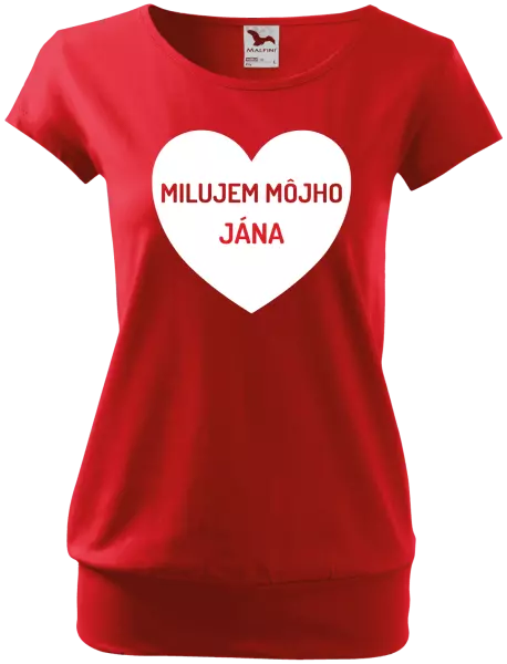 Dámske tričko Milujem môjho