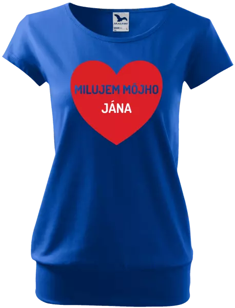Dámske tričko Milujem môjho