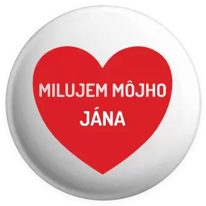 Placka Milujem môjho