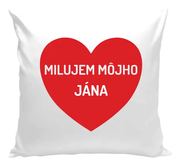 Vankúš Milujem môjho