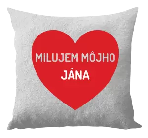 Vankúš Milujem môjho