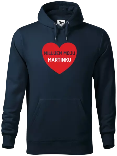 Pánska mikina Milujem moju