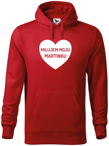 Pánska mikina Milujem moju
