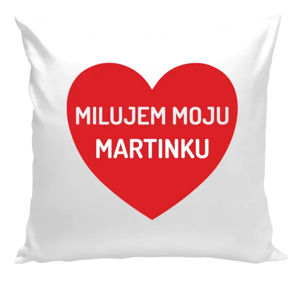 Vankúš Milujem moju
