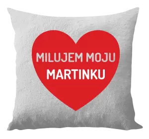 Vankúš Milujem moju