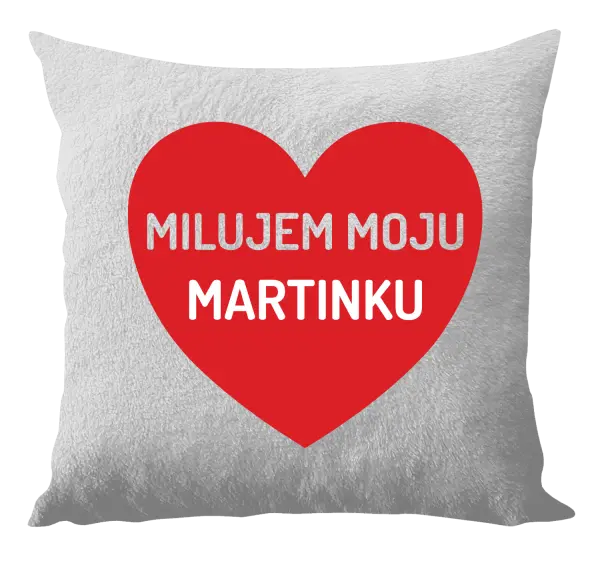 Vankúš Milujem moju