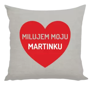 Vankúš Milujem moju