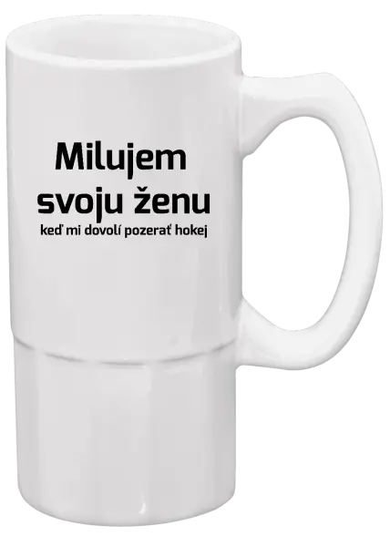 Polliter Milujem svoju ženu, keď mi dovolí pozerať hokej 