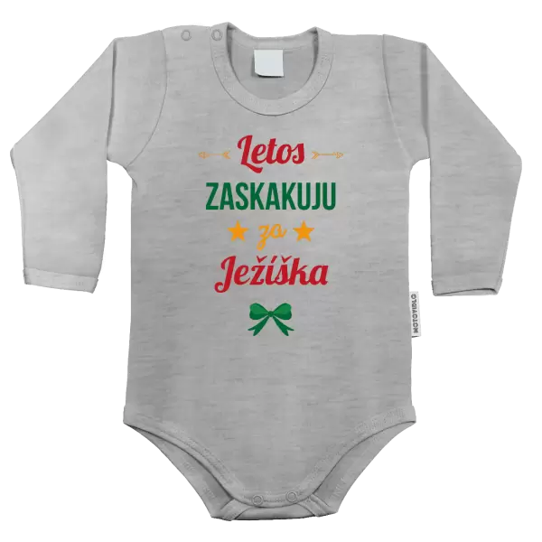 Dětské body Letos zaskakuju za Ježíška