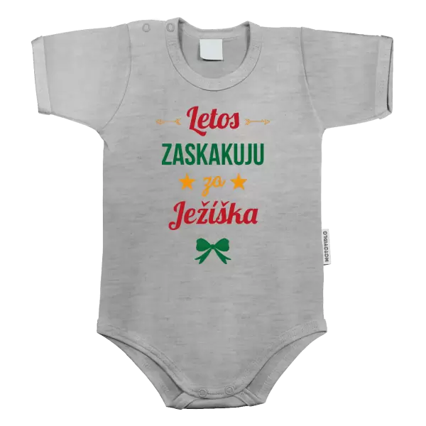 Dětské body Letos zaskakuju za Ježíška
