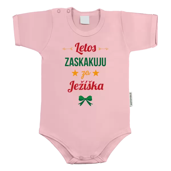 Dětské body Letos zaskakuju za Ježíška