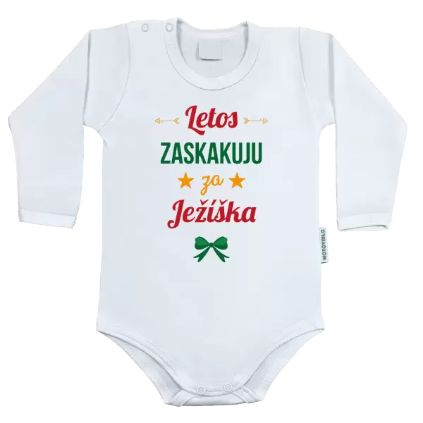 Dětské body Letos zaskakuju za Ježíška