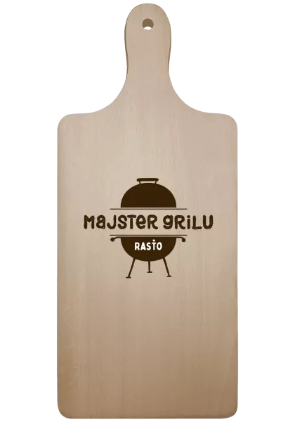 Doštička Majster grilu + meno