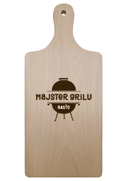 Doštička Majster grilu + meno