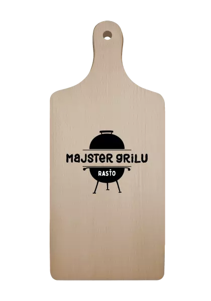 Doštička Majster grilu + meno