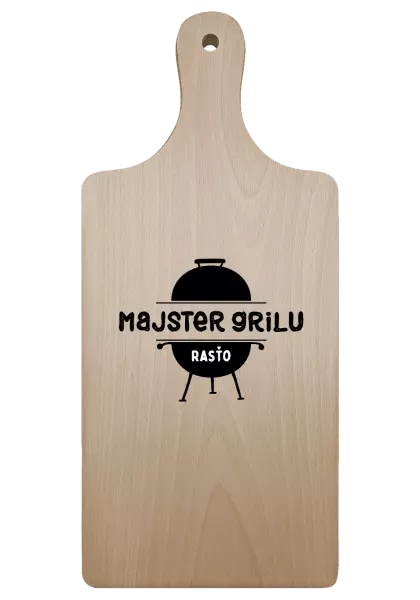 Doštička Majster grilu + meno