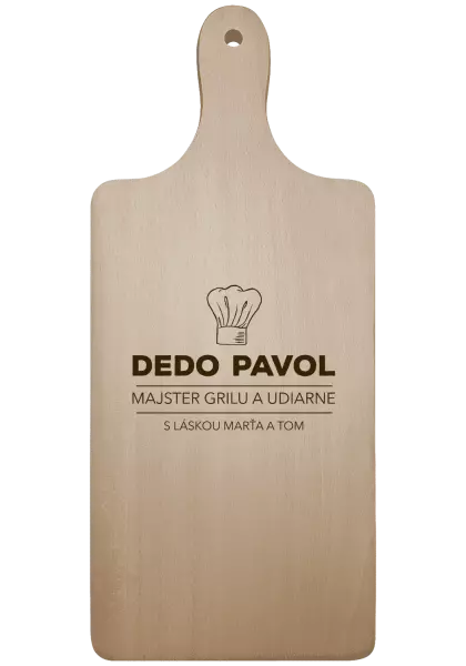 Doštička Majster grilu a udiarne