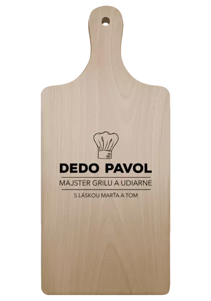 Doštička Majster grilu a udiarne