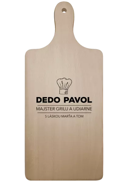 Doštička Majster grilu a udiarne