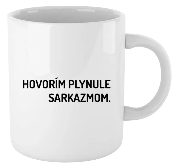 Hrnček Hovorím plynule sarkazmom