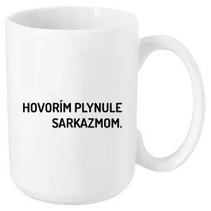 Hrnček Hovorím plynule sarkazmom