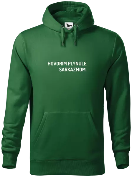 Pánska mikina Hovorím plynule sarkazmom