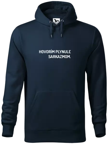 Pánska mikina Hovorím plynule sarkazmom