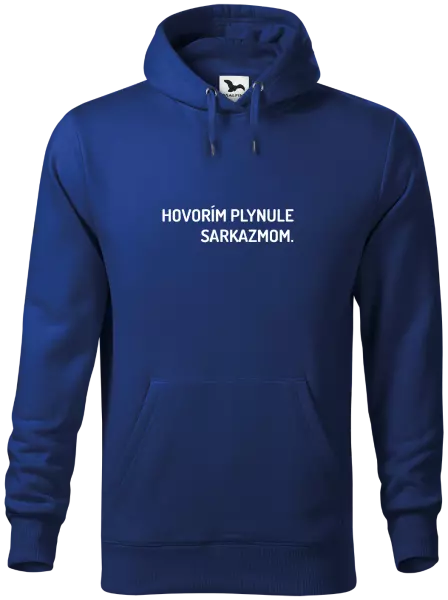 Pánska mikina Hovorím plynule sarkazmom