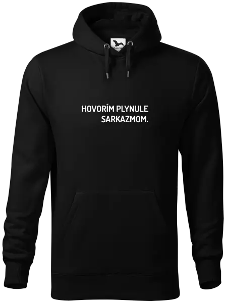 Pánska mikina Hovorím plynule sarkazmom