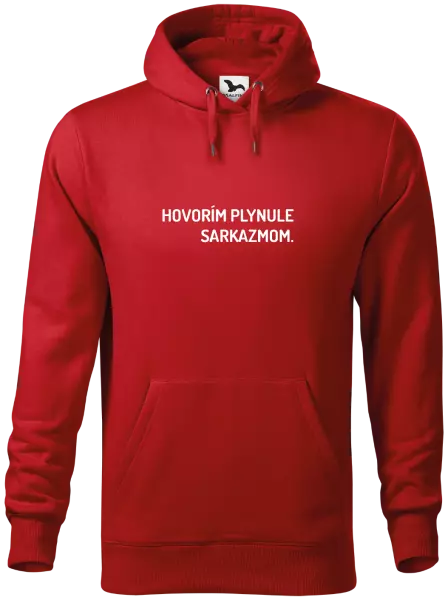 Pánska mikina Hovorím plynule sarkazmom