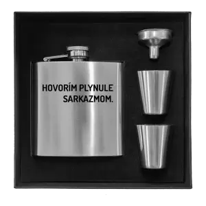 Ploskačka v krabičke Hovorím plynule sarkazmom