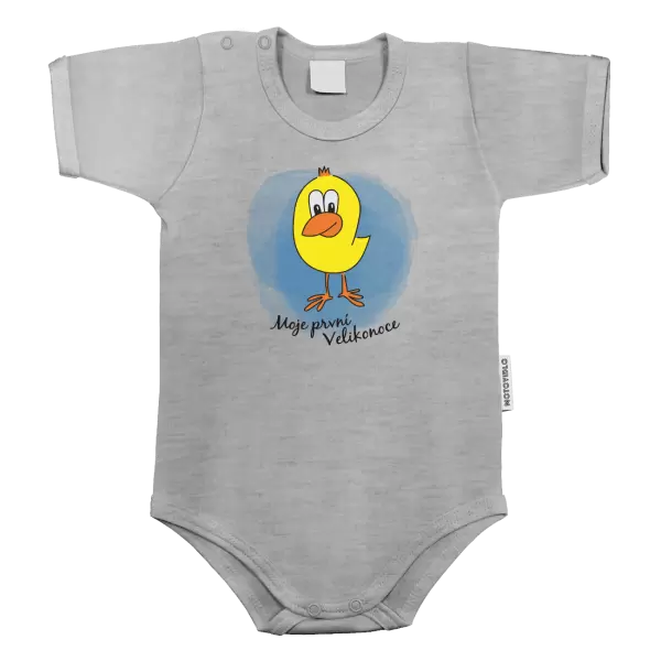 Dětské body Moje první Velikonoce - kuřátko
