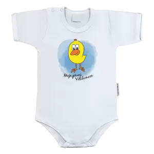 Dětské body Moje první Velikonoce - kuřátko