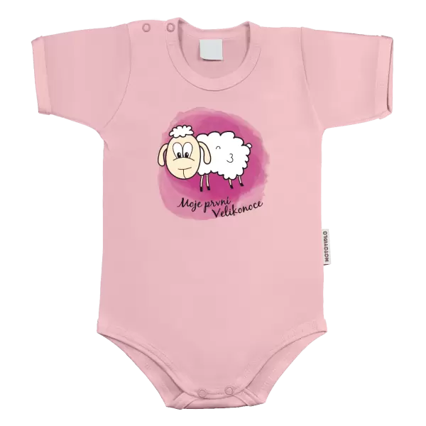 Dětské body Moje první Velikonoce - ovečka