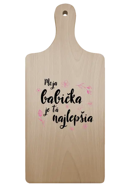 Doštička Moja babička je tá najlepšia