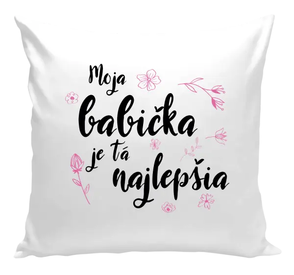 Vankúš Moja babička je tá najlepšia