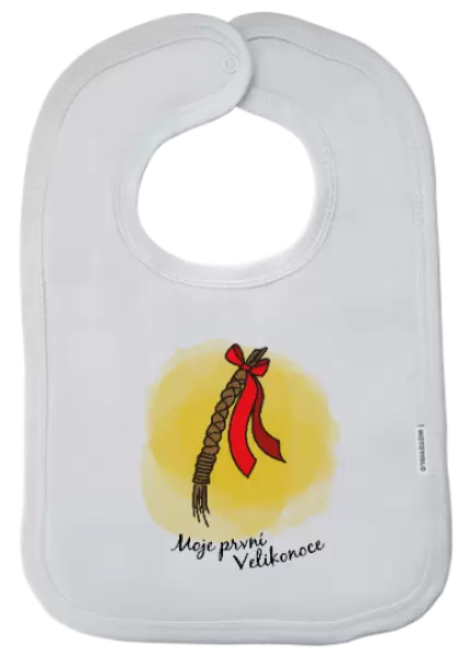 Dětský bryndák Moje první Velikonoce - pomlázka