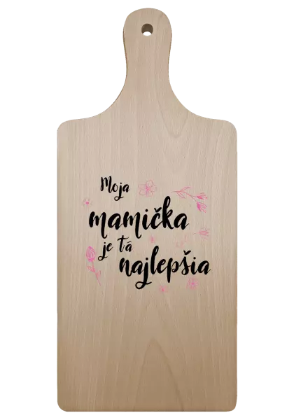 Doštička Moja mamička je tá najlepšia