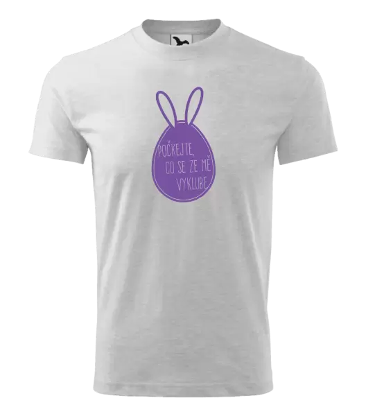 Dětské velikonoční tričko Počkejte, co se ze mě vyklube