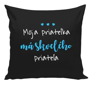 Vankúš Moja priateĺka má skvelého priateĺa