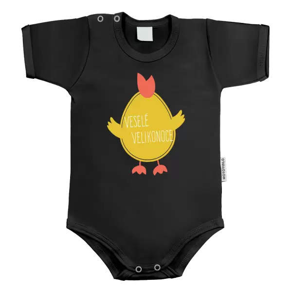 Dětské body Veselé Velikonoce - kuřátko