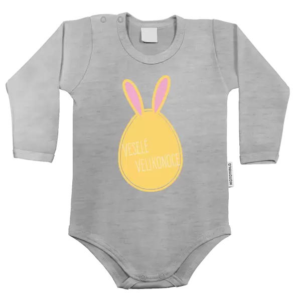 Dětské body Veselé Velikonoce - zajíček