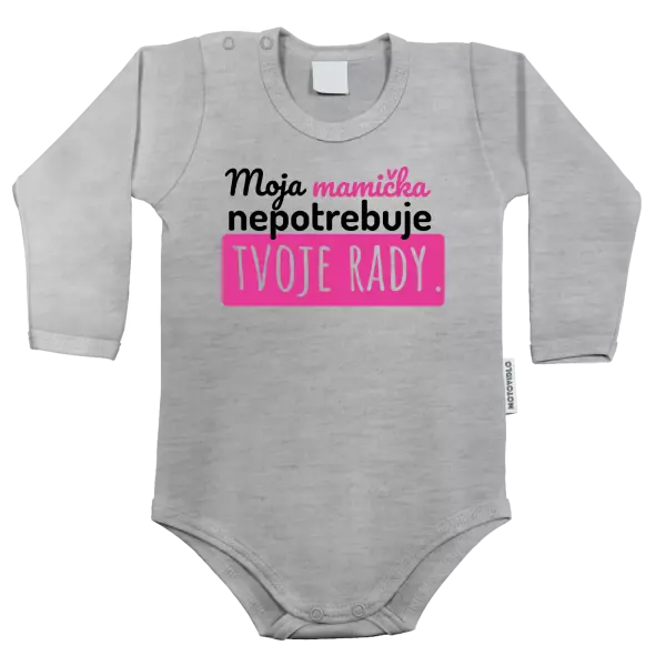 Detské body Moja mamička nepotrebuje tvoje rady