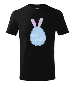 Dětské velikonoční tričko Zajíček k nakousnutí