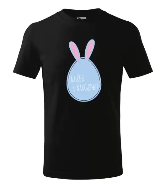 Dětské velikonoční tričko Zajíček k nakousnutí